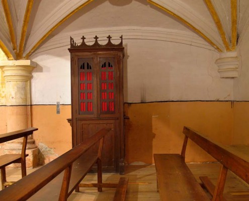 Interior de la Iglesia de San Mamés de Oteo / Oteoko San Mamés Elizako barrualdea